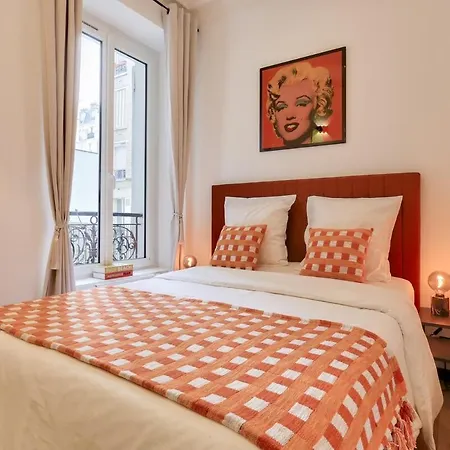 شقة Charming& Cozy Flat - Montmartre Sacre Coeur باريس